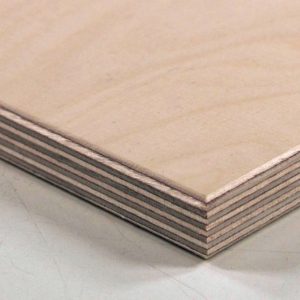 Фанера березовая (сорт 2/4), 15 мм, 1525x1525 мм