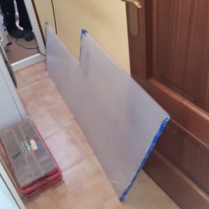 Поликарбонат монолитный, 4 мм, 2050x3050 мм, прозрачный