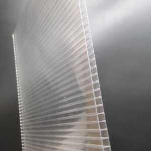 Поликарбонат сотовый, 4 мм, 2100x6000 мм, прозрачный