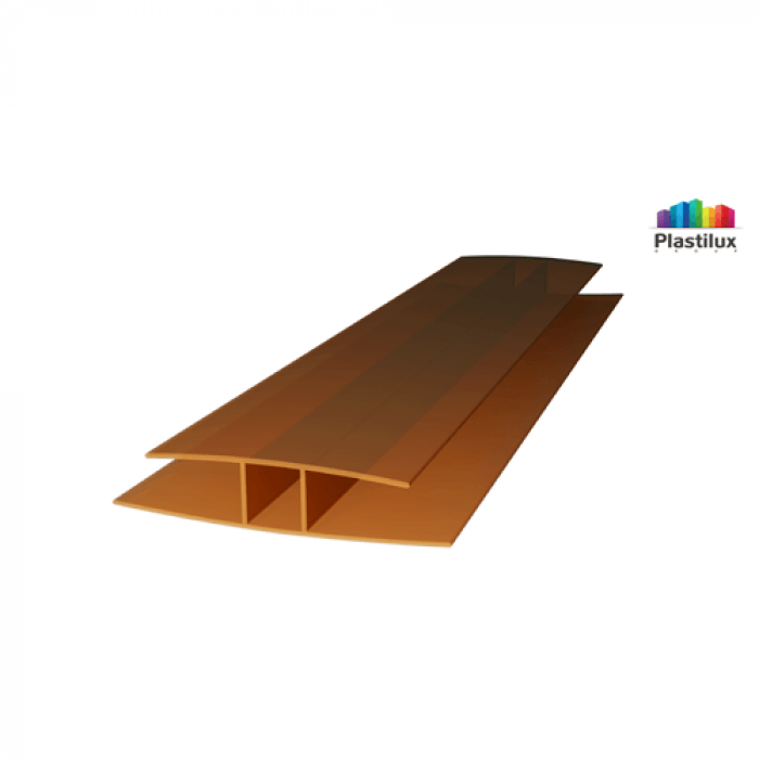 Соединительный профиль ROYALPLAST HP 10 мм, бронза