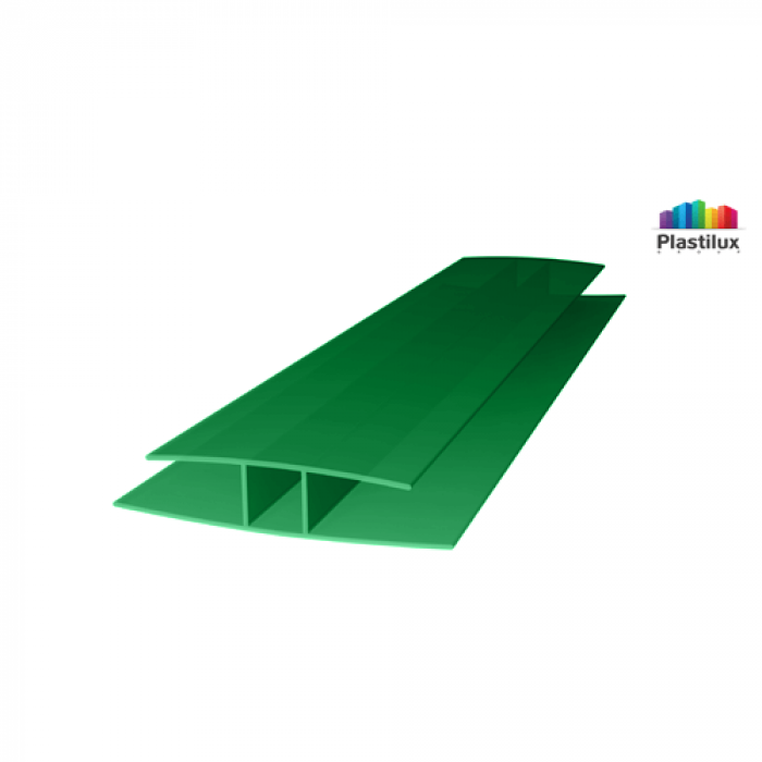 Соединительный профиль ROYALPLAST HP 10 мм, зелёный